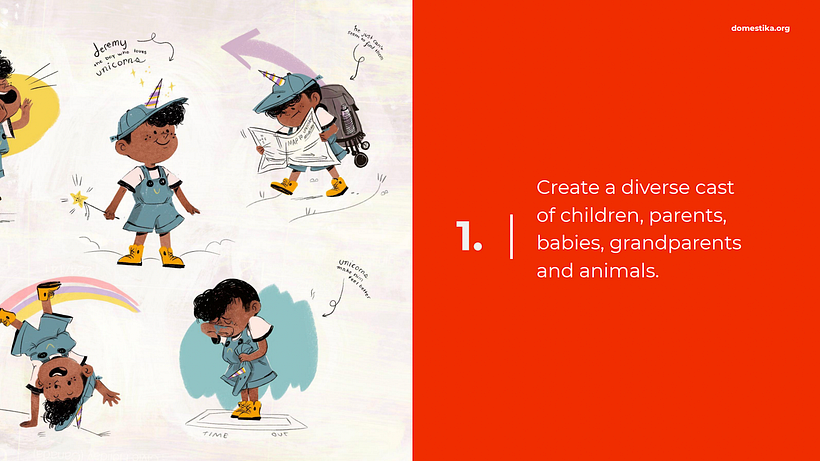 Free Guide to Create Your Own Portfolio for Children's Illustration 6
