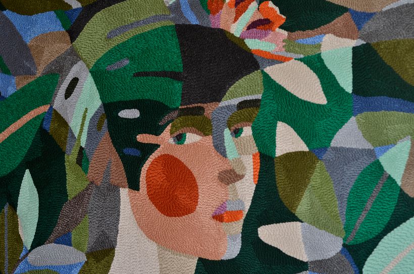 My project for course: Punch Needle for Rug Design 17