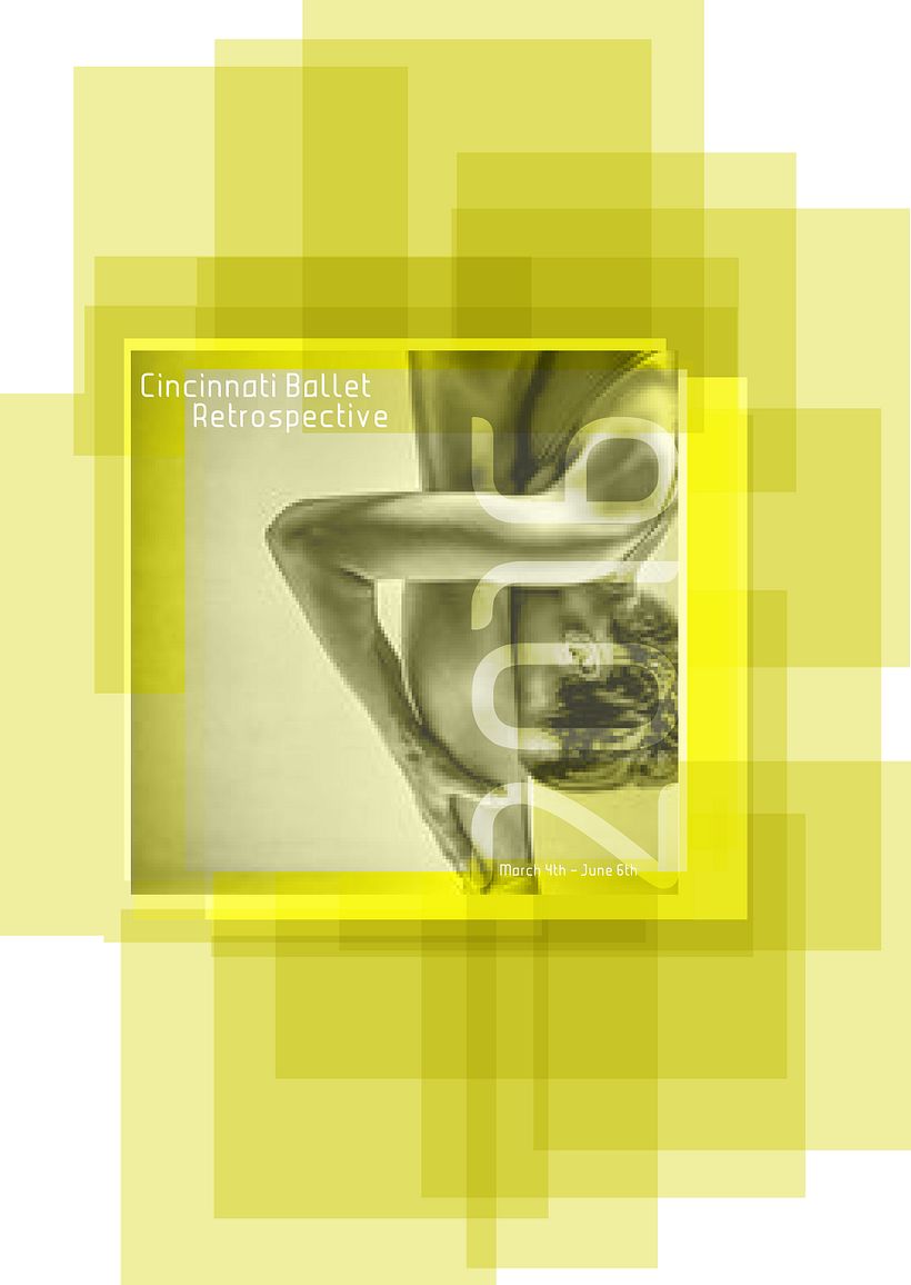 Cincinnati Ballet Poster series 1