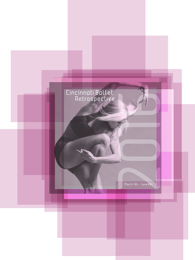 Cincinnati Ballet Poster series 3