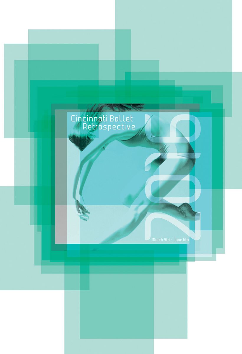 Cincinnati Ballet Poster series 4