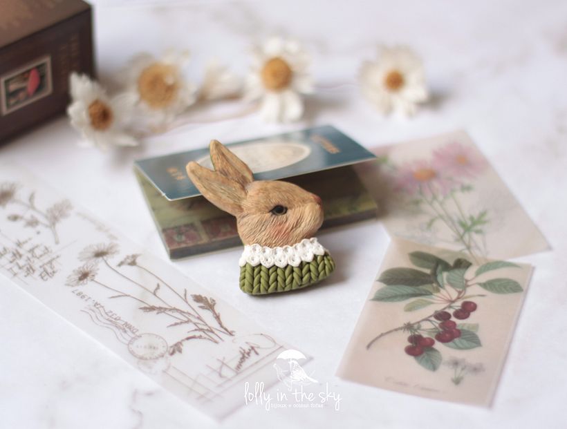 Colares e Broches com Coelhos 2