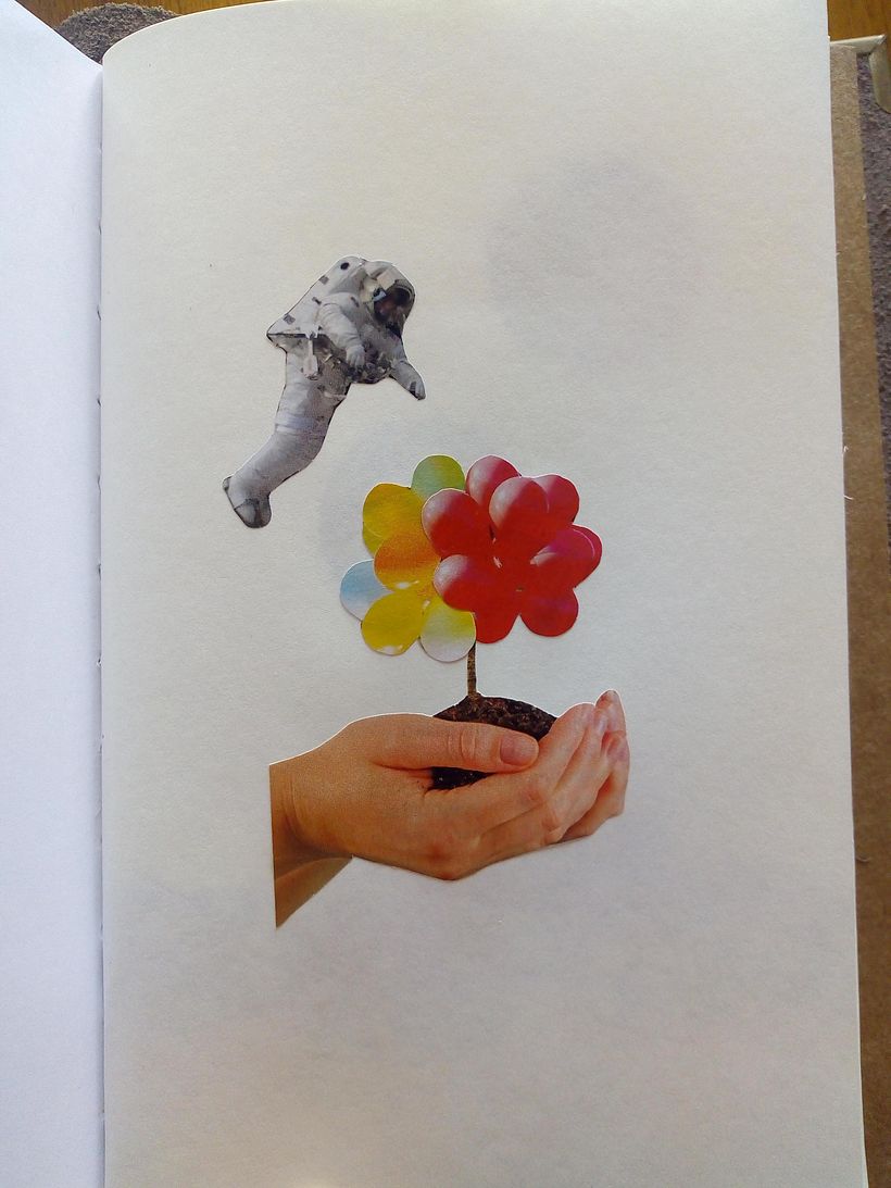Mi proyecto del curso: Collage artístico con técnicas mixtas 2