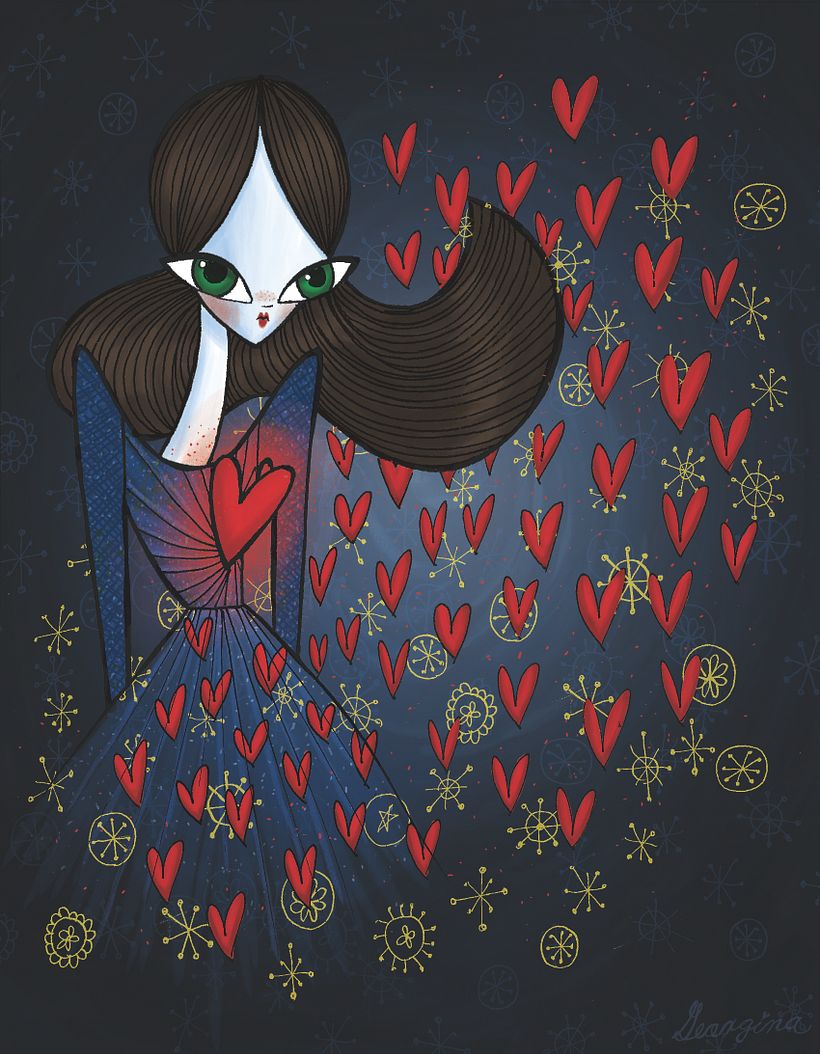 Ilustraciones para oficinas de Valentino 4