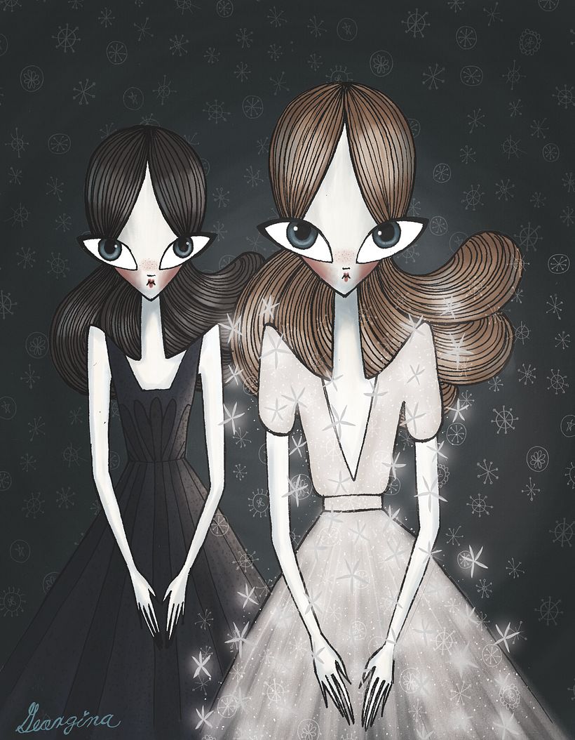 Ilustraciones para oficinas de Valentino 4