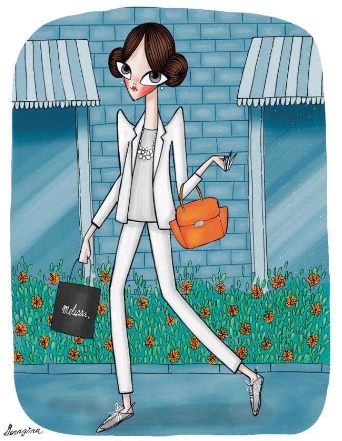 Ilustraciones para Melissa Shoes 4