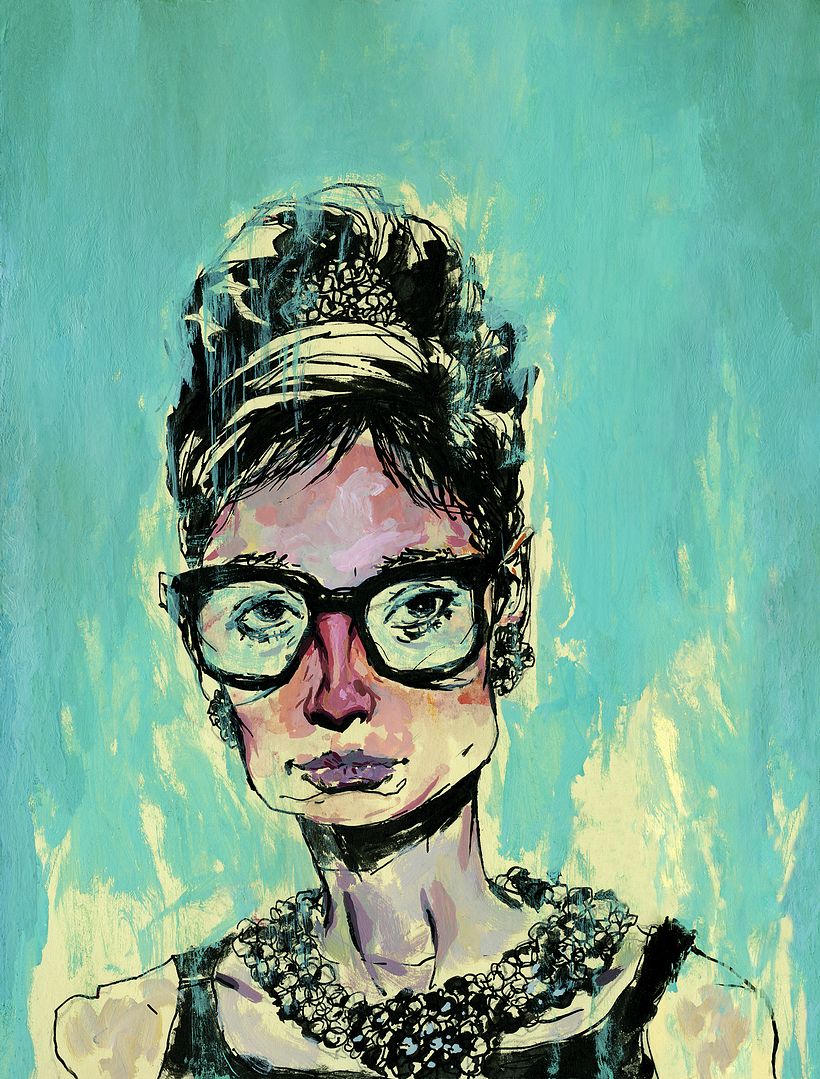 Acrylic Gouache Portrait Painting Projects 3