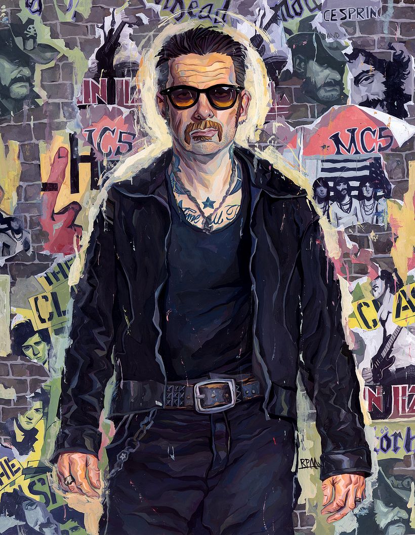 Acrylic Gouache Portrait Painting Projects 6