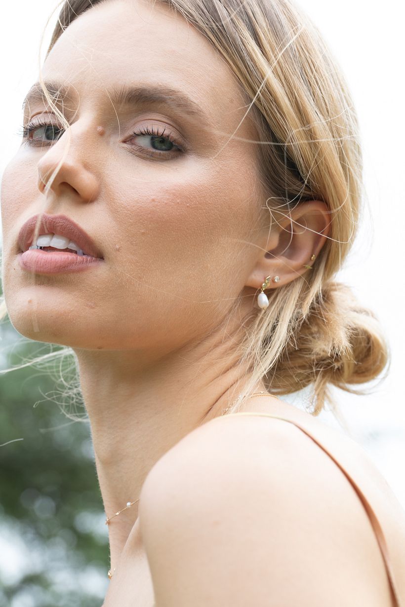 This is my image straight out of the camera. It was an overcast day, all natural light for this shoot.