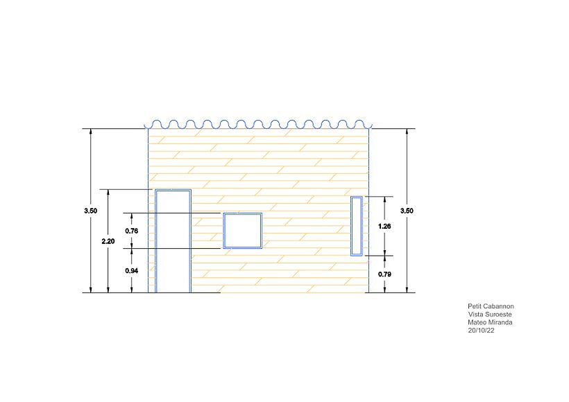 Mi proyecto del curso: Introducción al dibujo arquitectónico en AutoCAD 6