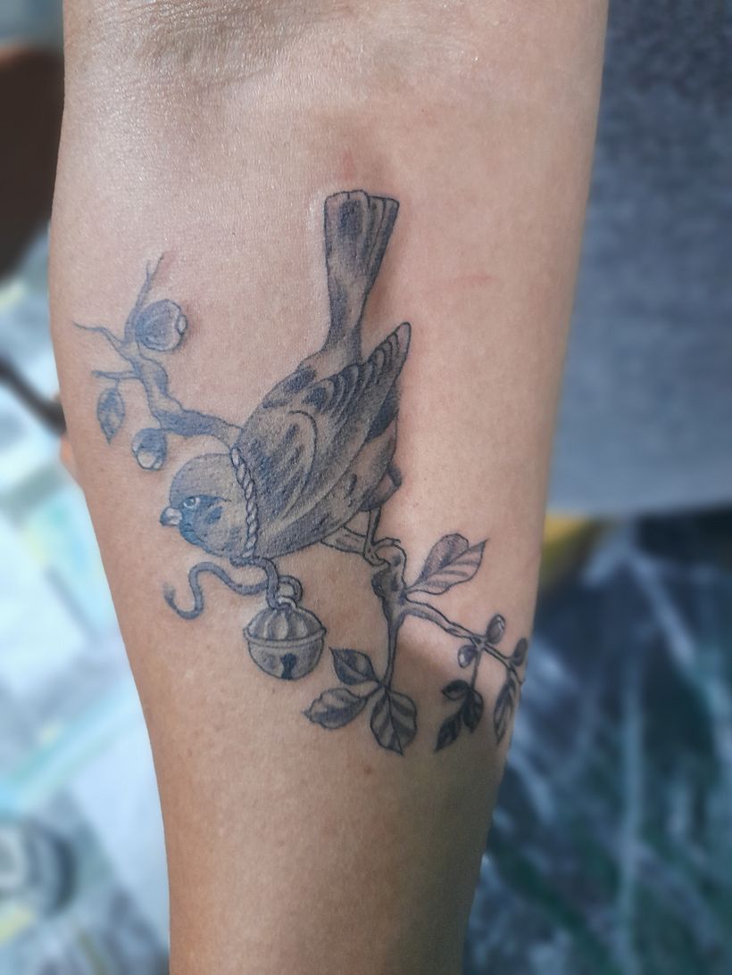 Mi proyecto del curso: Técnicas de tatuaje blackwork con línea fina 3