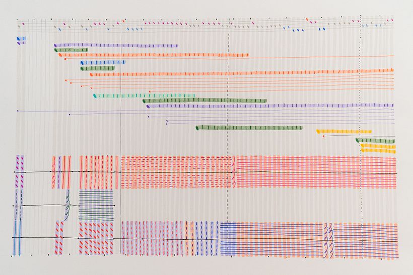 The drawing of the data from my 20(ish) years living in London