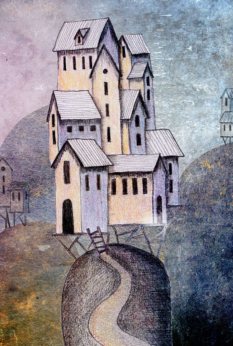 My project for course:  Imaginary Places: Draw, Paint, and Digitize on Photoshop 3