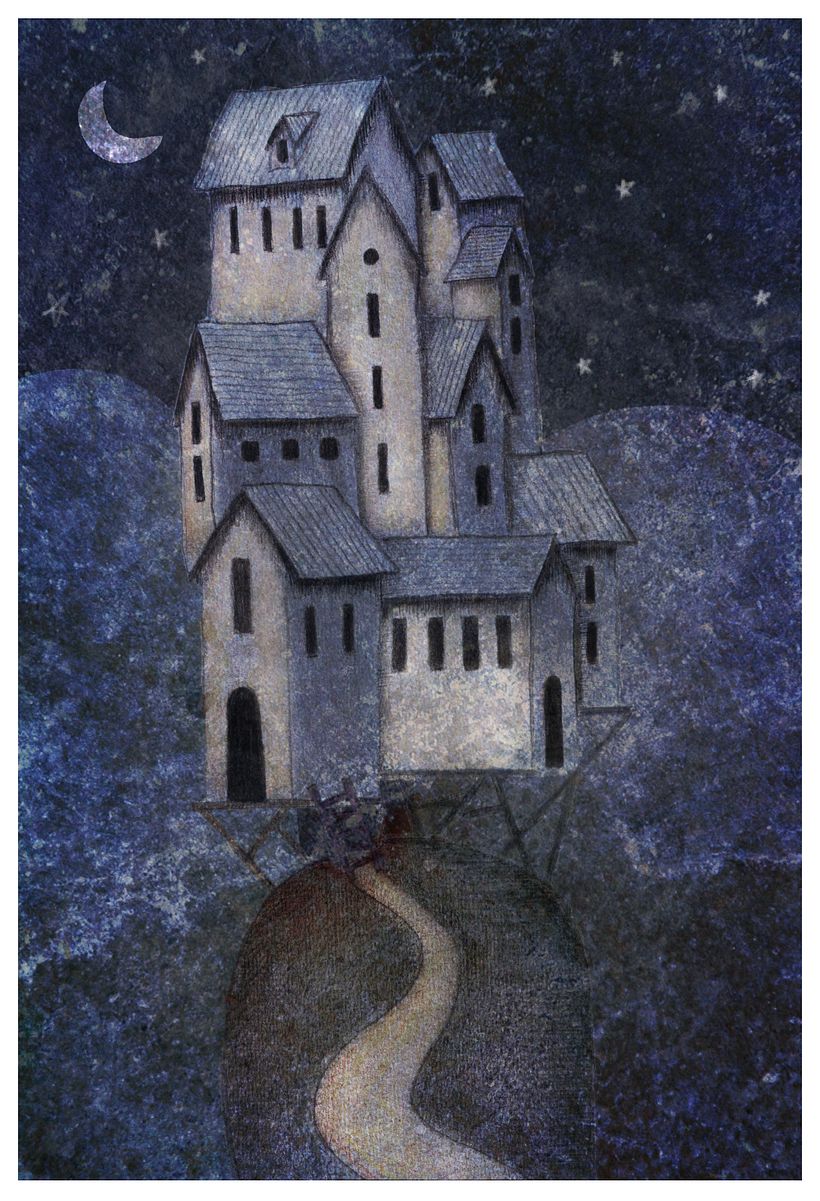 My project for course:  Imaginary Places: Draw, Paint, and Digitize on Photoshop 2