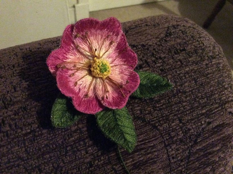 My project for course: Stumpwork Embroidery: Create 3D Ornaments  2