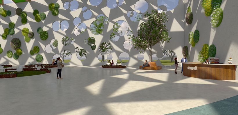 Área de lobby para una plataforma de eventos virtuales / Lobby Area for a Virtual Event Platform 4