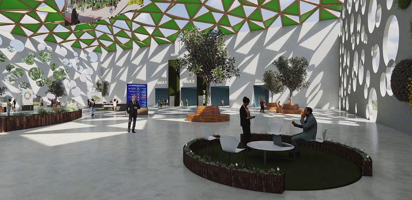 Área de lobby para una plataforma de eventos virtuales / Lobby Area for a Virtual Event Platform 6
