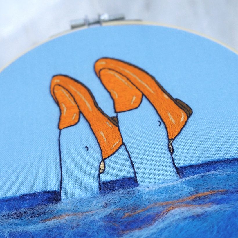 Feet out of Water 5