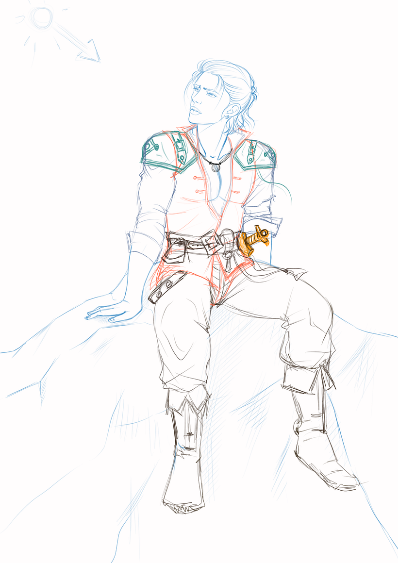 Il mio progetto del corso: Concept art: character design e worldbuilding 4
