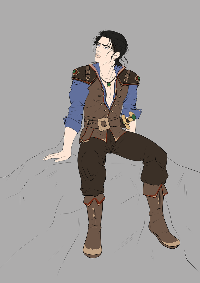 Il mio progetto del corso: Concept art: character design e worldbuilding 6
