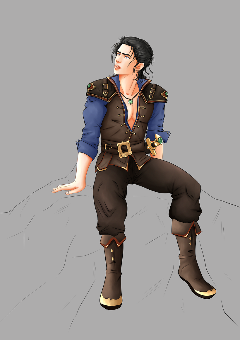 Il mio progetto del corso: Concept art: character design e worldbuilding 7