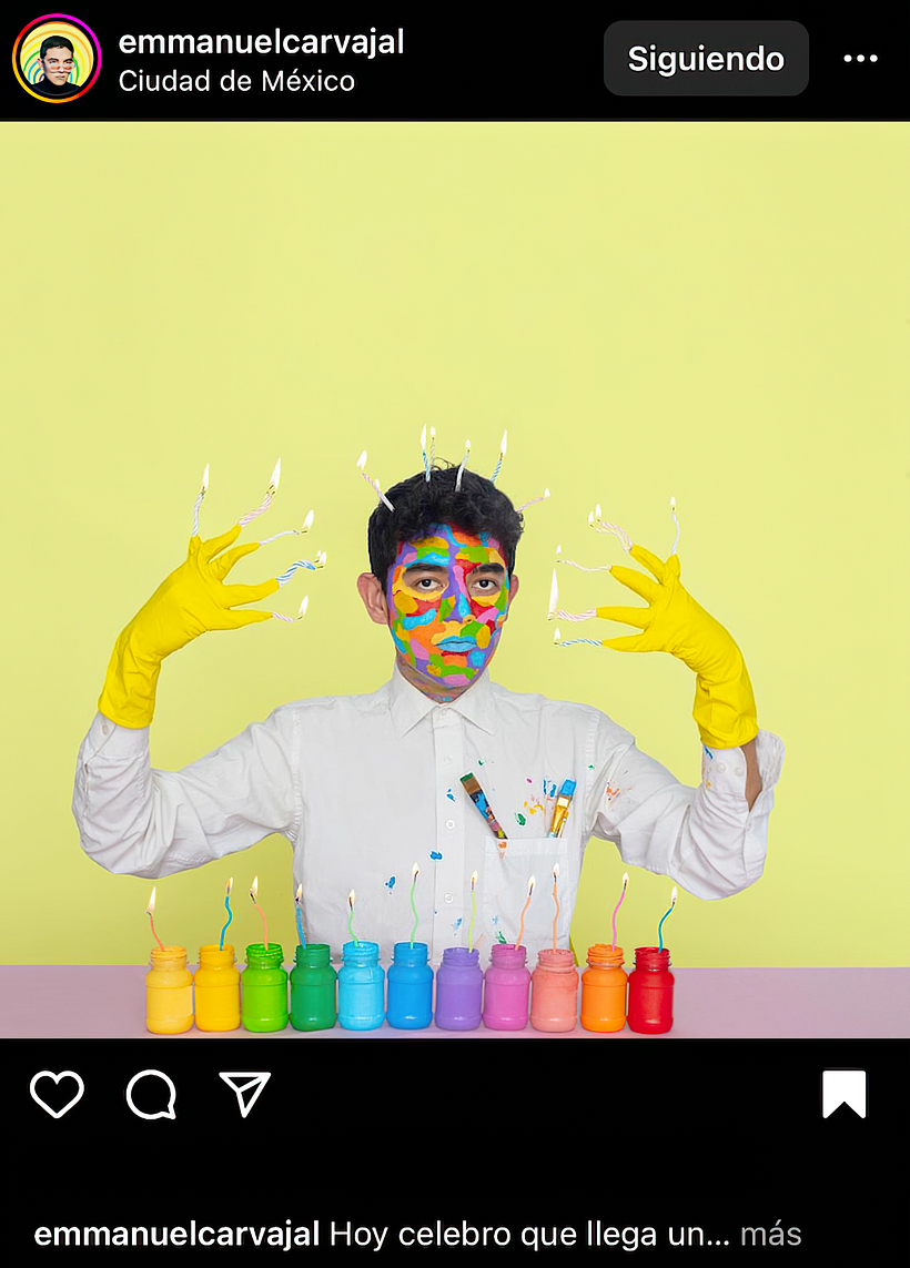 Lideré un equipo que ayudó a crecer la comunidad de IG Latinoamérica y trabajar con artistas como Emmanuel.