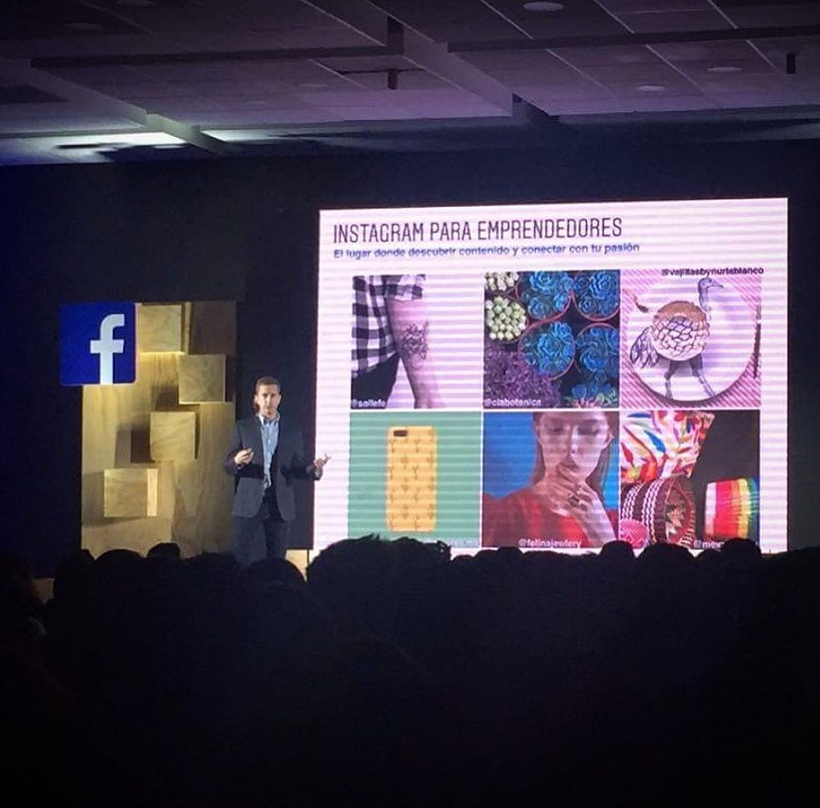 A menudo participé en entrevistas, conferencias y eventos de industria para hablar sobre cómo tener éxito en la app.