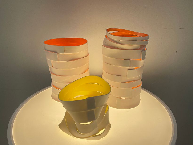 Porcelain - cast, handbuilt 2022