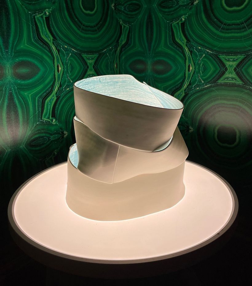 Porcelain - cast, handbuilt 2022