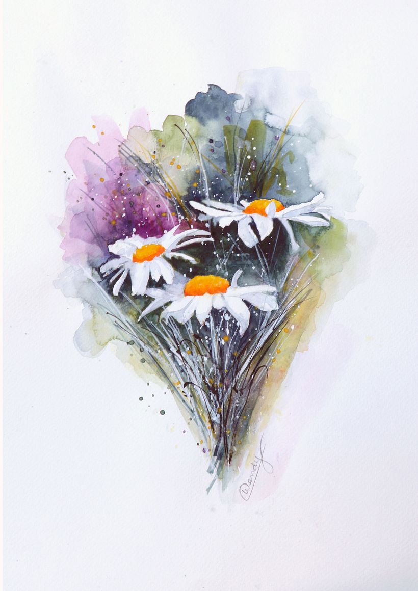 Three Daisies