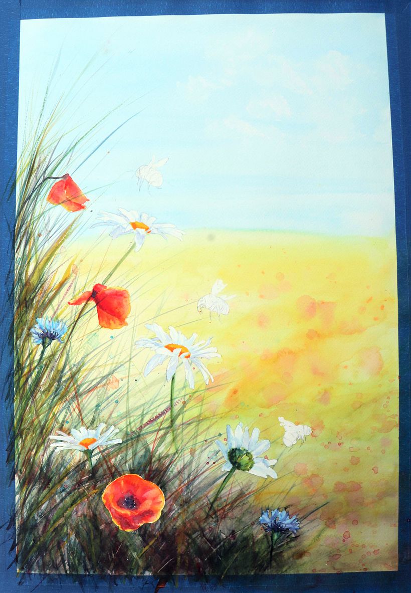 Final project- Meadow with bees- Layer 3
