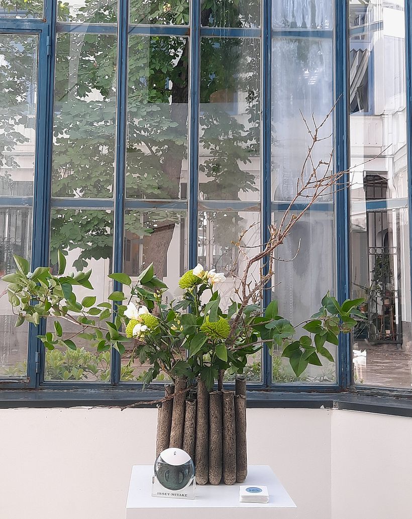 Welcome Arrangement - perfume launch for Issey Miyake 