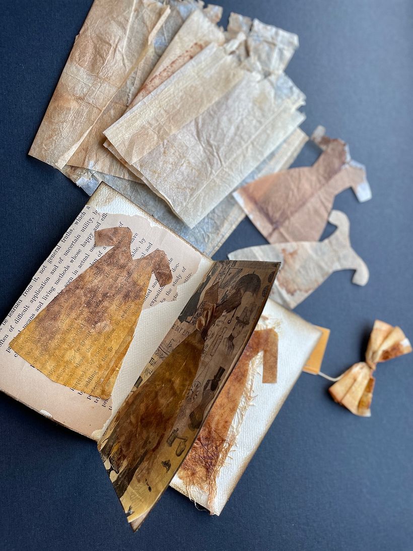 Dressed for Tea (Tea bag Journal) 1