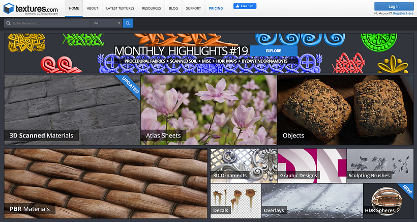 9 siti web dove scaricare texture e modelli per i tuoi progetti 3D 1