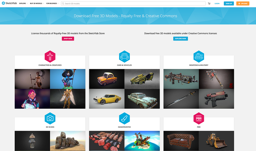 9 siti web dove scaricare texture e modelli per i tuoi progetti 3D 13