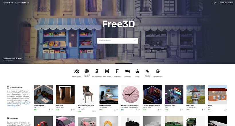 9 siti web dove scaricare texture e modelli per i tuoi progetti 3D 17