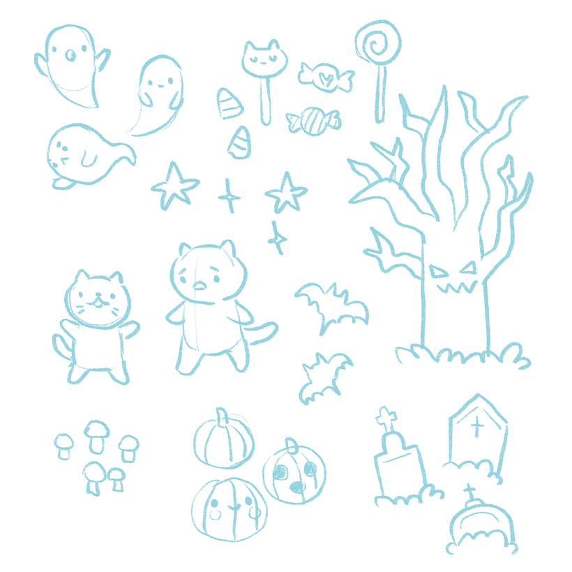 Sketch of the individual elements 