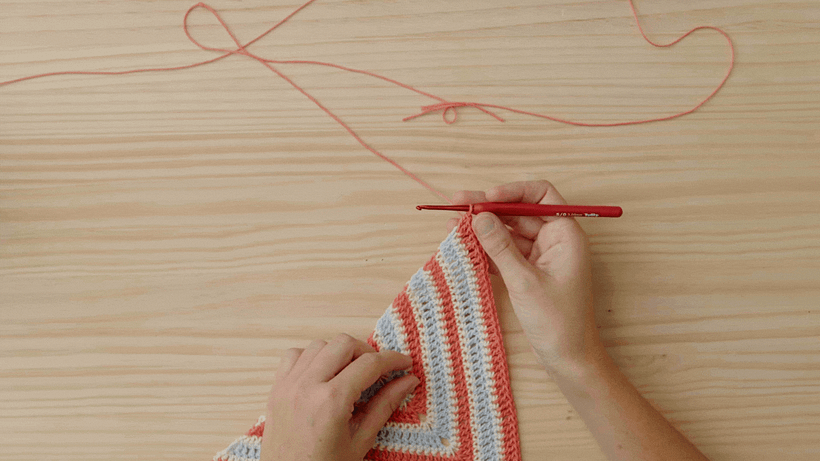 Teje una bandada de Crochet diseñada por Susimiu paso a paso