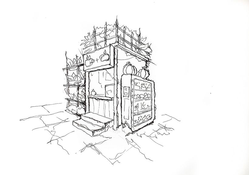 My project for course: Expressive Architectural Sketching with Colored Markers 2