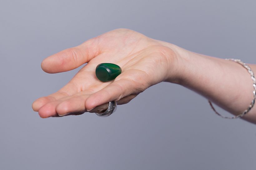 Carve a wax signet ring for casting