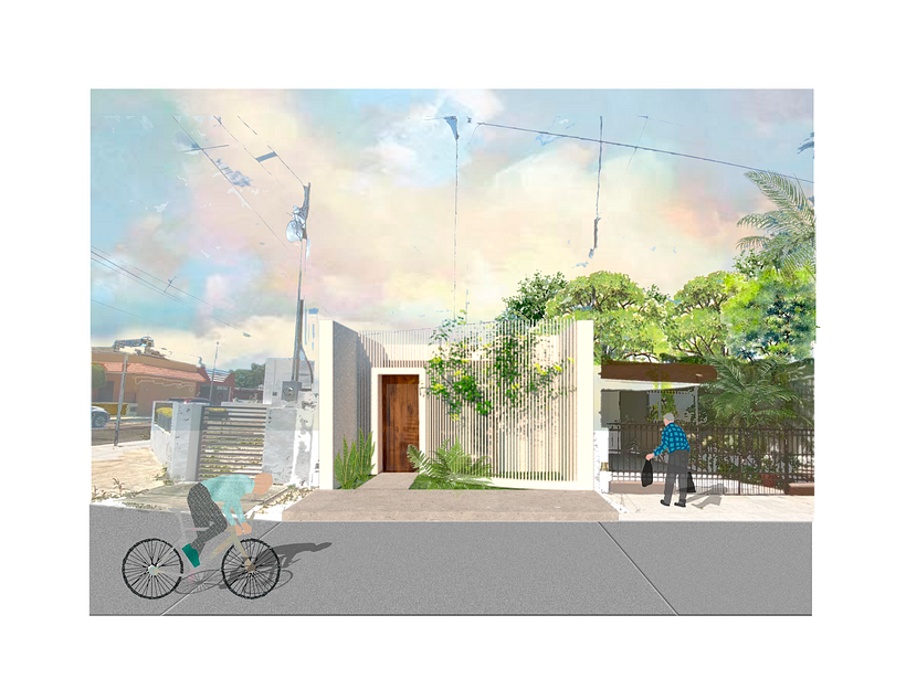 Mi proyecto del curso: Representación gráfica de proyectos arquitectónicos 1