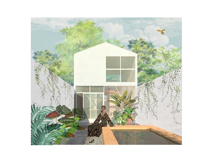 Mi proyecto del curso: Representación gráfica de proyectos arquitectónicos 2
