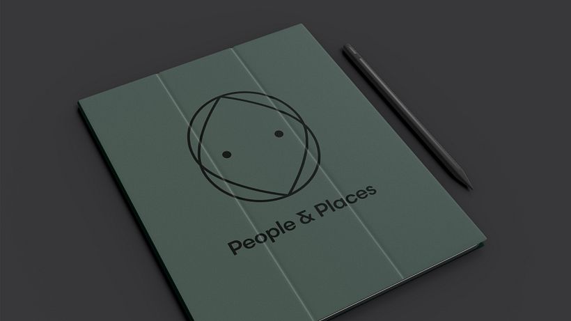 My final project, People & Places, for course: Artistic Resources for Powerful Branding Design 4