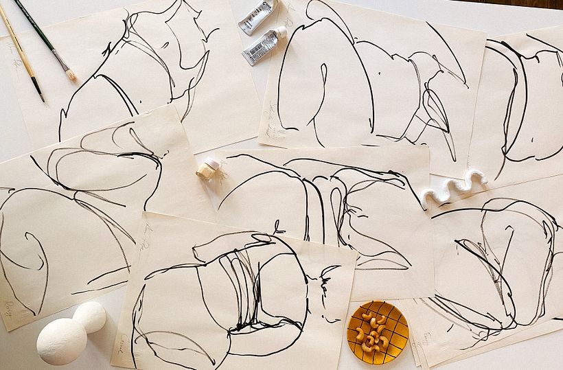 The results of this sketching session was really great!