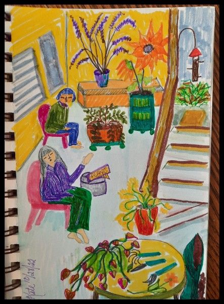 My project in Exploratory Sketchbook: Find Your Drawing Style course 2