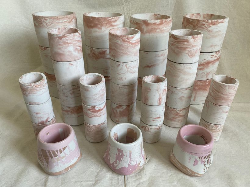 Una pequeña porción del pedido