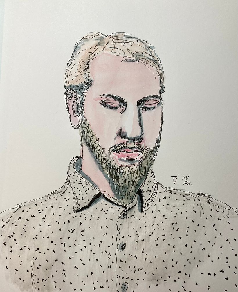 My project for course: Intro to Portrait Sketching: Draw in Real-Time 3