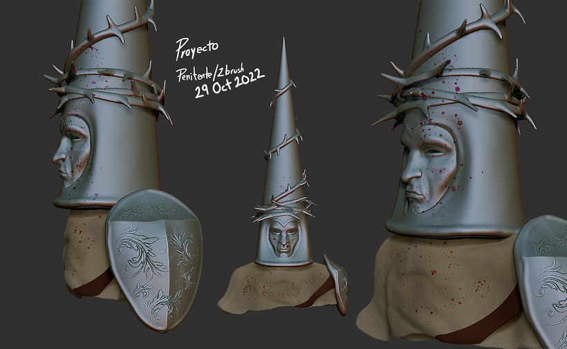 Resultado PenitenteZbrush