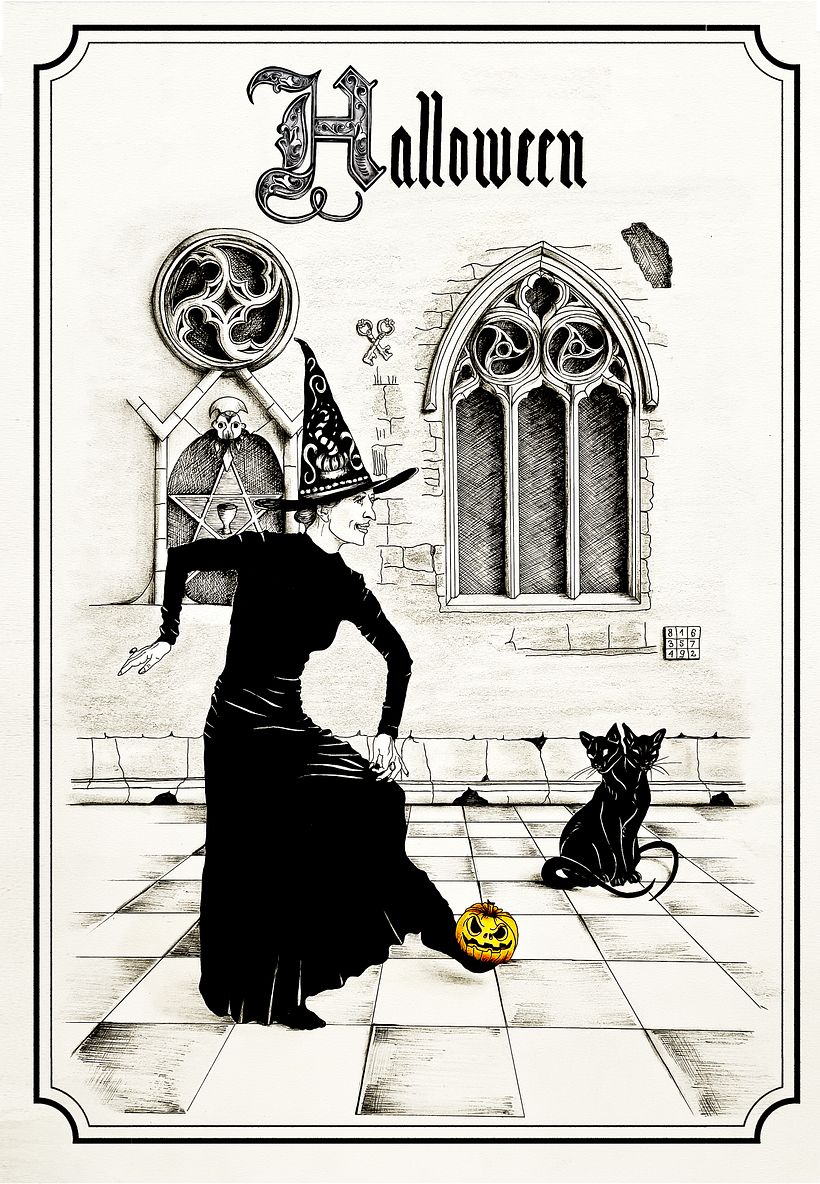 My project for course: Fairy-Tale Illustration with Pen and Ink 1