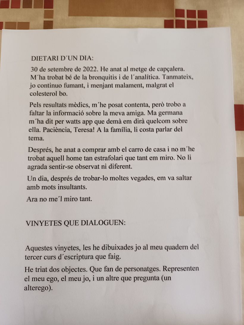 Mi proyecto del curso: Escritura creativa: desbloqueos, disparadores e ideas 2
